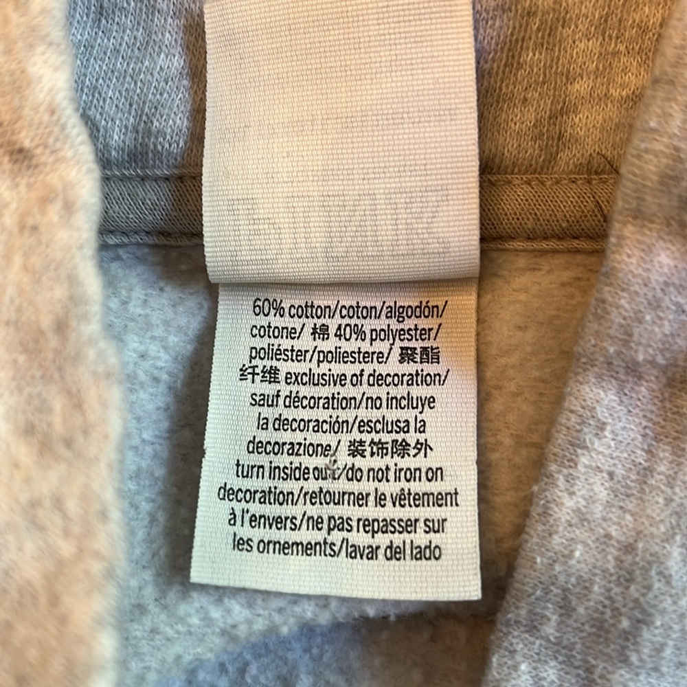 Victoria's Secret PINK Everyday Lounge COWL Neck Sweatshirt Heather Grey XXL - Picture 14 of 16